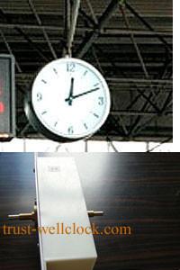 China double side railway clocks, movement for double side railway clocks, mechanism for double side railway clock/ bus clocks for sale