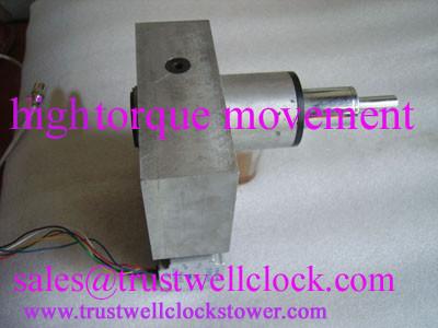 China Clocks Tower and movement/mechanism, moving with stepper motor brass drive gears long service life for sale