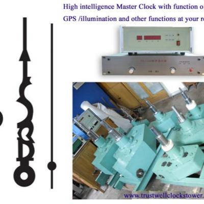 China Clocks Tower and Movement Mechanism, moving with stepper motor bigger drive force driven by master controller for sale