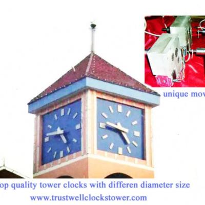 China Clocks Tower and Movement mechanism with GPS Synchronization zero time error, Westminster chime sound for sale