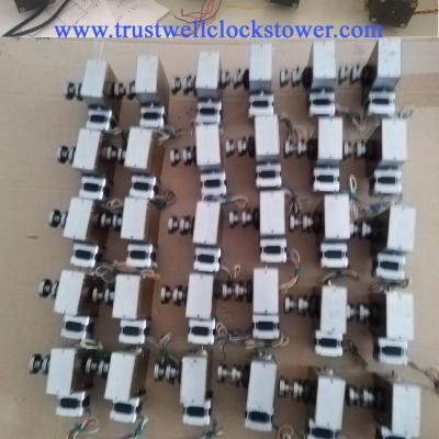 China Old church clocks replacement movement mechanism with master cntroller and hour minute second hand for sale