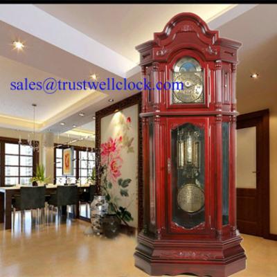 China high gradeluxury grandfather clock,top gradeluxurious floor clocks,cuckoo clocks,-GOOD CLOCK YANTAI)TRUST-WELL CO LTD. for sale
