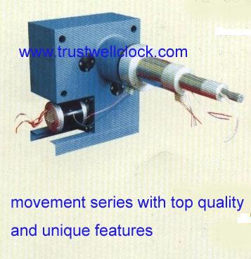 China three 3 hand clock movement,mechanism for outdoor tower clock high driving torque-GOOD CLOCK (YANTAI)TRUST-WELL CO Ltd. for sale