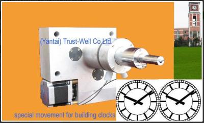 China doube face two2 face four 4 face outdoor tower clocks/movement motor,building GYM stadium clocks -(Yantai)Trust-Well Co for sale
