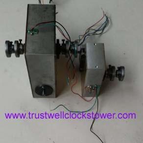 China city street clocks of double side, city advertisement clocks and movement motor for sale