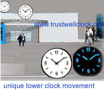 China China made metro station clocks and movement,railway station clocks mechanism for sale