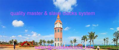 China electric master clocks and slave clocks based on GPS standard Satellite time signal for sale