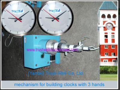 China movement motor for big wall clocks with three hand or clock needle clock arrow free maintenance for sale