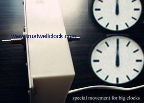 China movement motor for double side street clocks 1m 50cm 60cm 70cm 80cm 90cm diameters for sale