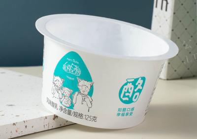 Китай Югурт Smoothie ясный устранимый придает форму чашки пластмасса 135ml 4oz впрыски продается
