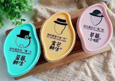 Китай чашки 300ml 10oz устранимые ясные пластичные, чашки мороженного для молока продается