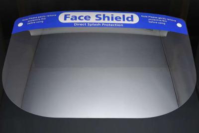 China Transparent Plastic Protective Full Face shield surface screen face shield protection for sale