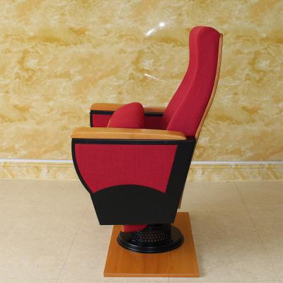 China Antistatic Red Folding Cinema Seats Movie Theater Flameproof Anti Rusting for sale