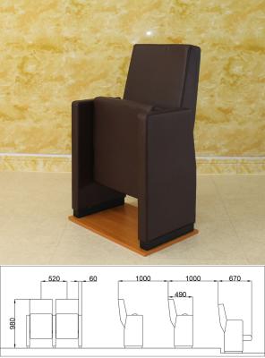 China Detachable Foldable Auditorium Seating for sale