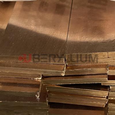 China ASTM B194 / ASME SB194 Copper Beryllium Sheet For Electro Chemical Industries en venta
