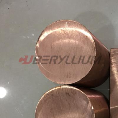 中国 C18000 Copper Chromium Nickel Silicon Alloy Rod For Stud Welding Collets And Tips 販売のため