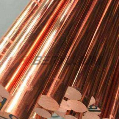 Chine EN CW106C Chromium Zirconium Copper Alloys Bars For Rod Extensions à vendre