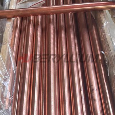 中国 High Hardness Chromium Zirconium Copper Round Bars For Welding Wheels 販売のため
