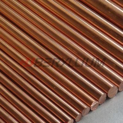 China UNS.C18150 Copper Rods Diameter 1mm - 8mm For Circuit Breaker Switches en venta