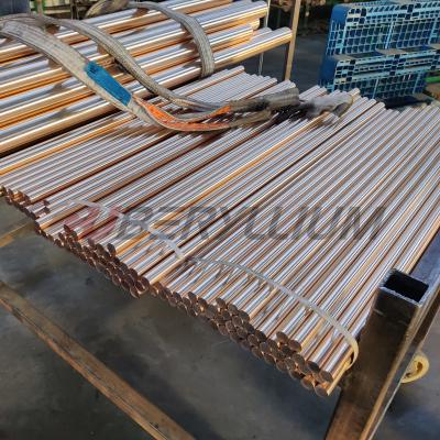 Chine Norme ГОСТ 1789-70 de plat de bande de fil de barre ronde d'alliage de cuivre du béryllium Qbe2.0 à vendre