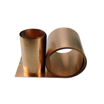 China C17410 Beryllium Copper Strip ASTM B768 0.35x200mm  For Spring Contacts for sale