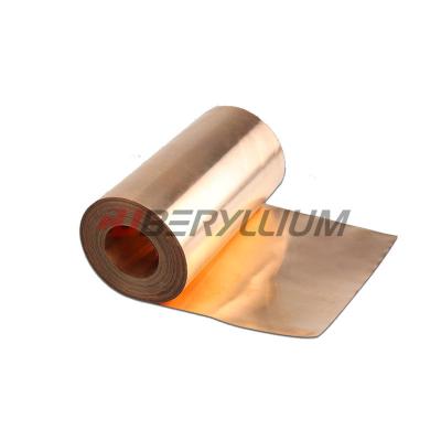 China C17200 Material Beryllium Bronze Alloy Strip By Standard ASTM  High Strength for sale