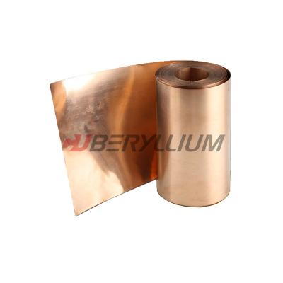 China CuCo2Be Cobalt C17500 Beryllium Copper Strip Hardness 200-280HV for sale