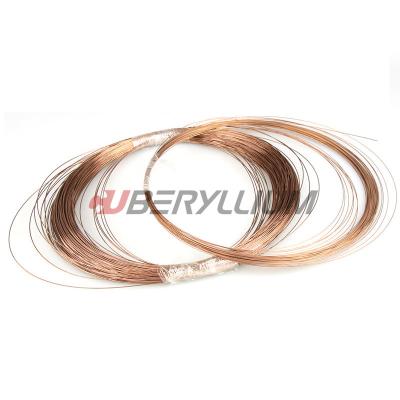 China ASTM B197 C172 Beryllium Copper Wire Coil Rod   0.08mm-6mm for sale