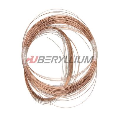 China El cobre plomado del berilio de CuBe2Pb ata con alambre el 1/2 difícilmente 0.05-0.3m m en venta