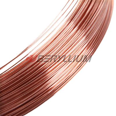 China Condutibilidade térmica alta dos fios do bronze de berílio de C17300 CDA 173 à venda