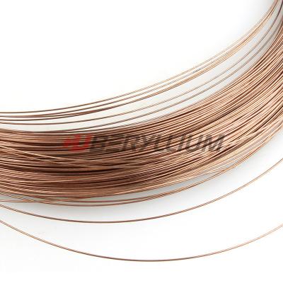 China DIN.2.1247 CuBe2 Beryllium Copper Wire For Spring Connectors for sale