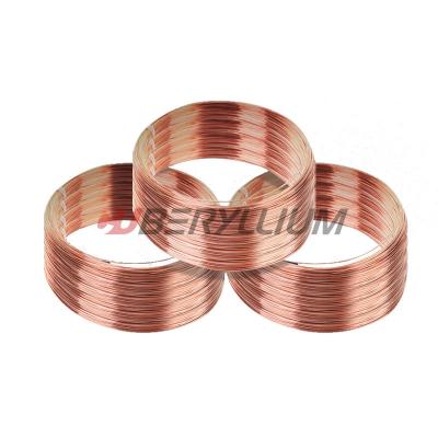 China CW102C Beryllium Copper Wires  1/4 Hard ASTM B197 QQ C 530 EN 12166 for sale