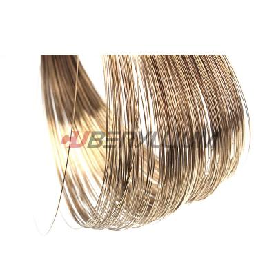 China TD01 DIN.2.1248 Beryllium Copper Wire Bright With Weldability Corrosion Resistance for sale