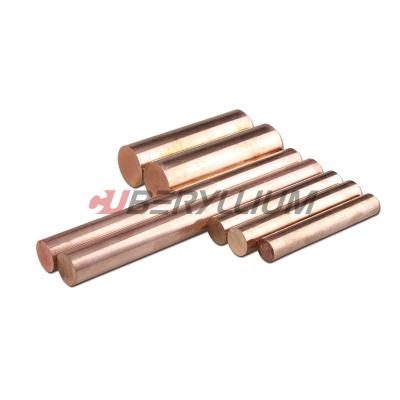 China BeCu Rod TD04 TH04 C17300 Beryllium Copper For Spring Contact Test Probes for sale