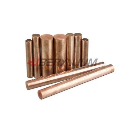 China TB00 C17300 Beryllium Copper Round Bar ASTM B196 JIS C173 for sale