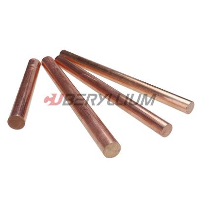 China CuCo2Be Cobalt Beryllium Copper Rods Bars Round With Cobalt Alloying Addition 2.40-2.70% for sale