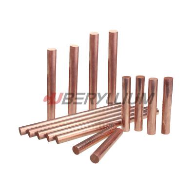 China C17500 Beryllium Copper Round Bar 8x500mm For Resistance Welding Equipment for sale
