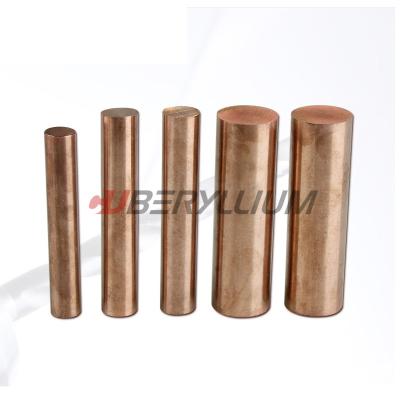 China Astm B196 C17300 Beryllium Copper Rod Tf00 Medium Strength High Conductivity Free Cutting for sale