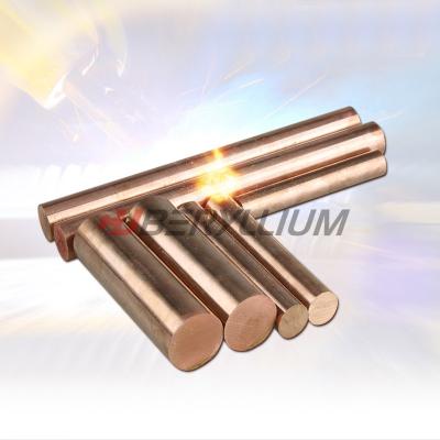 China DIN.2.0850 Beryllium Copper Rods Density 8.83g Cm3 ASTM B442 SAE J461 463 RWMA Class 3 for sale