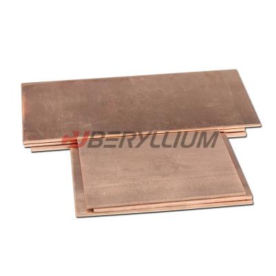 China CuBe2 C17510 C17200 Beryllium Copper Sheet Coil Alloy 2mmx200mm For Connectors for sale