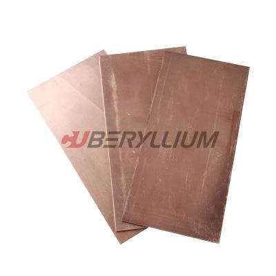 China ASTM B194 Beryllium Copper C17200 Plate 140mm X 45mm X 1810mm for sale