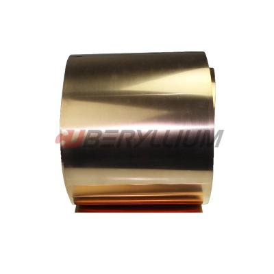 China Cube Alloy 25 C17200 Beryllium Copper 172 Strip  1/2 Hard For Relay Switch Packed In Coil for sale