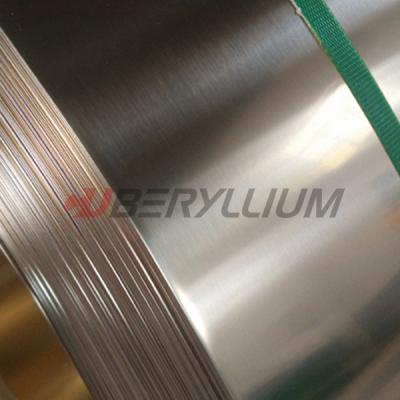 China UNS C17410 Beryllium Bronze Alloy Tapes For Switch Parts High Electrical Conductivity for sale