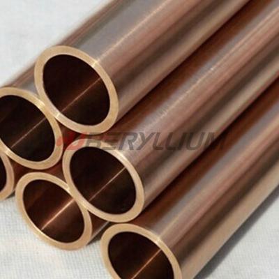 China Becu C17510 Beryllium Copper Pipe Tube For Electrical Industry By ASTM B937 for sale