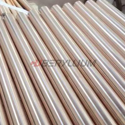 China UNS C17000 Beryllium Copper Rods 6mm-50mm High Strength Electrical Conductivity for sale