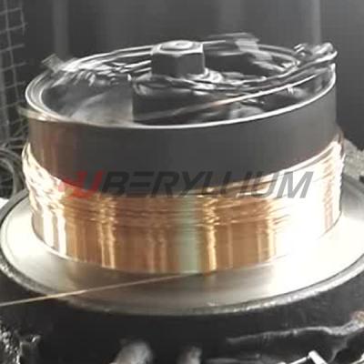 Chine Épaisseur de cuivre 3mm de fils de bobines de béryllium du cobalt C17500 à vendre