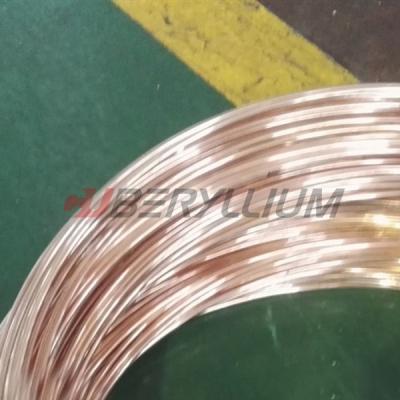 China Bobina 0.5m m del cobre del berilio Qbe2.0 para el equipo eléctrico electrónico en venta