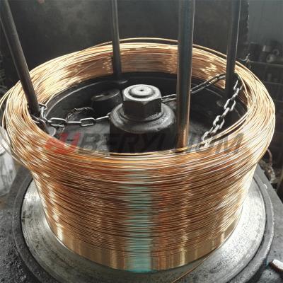 China Alambres de TB00 C17500 de un cobre de recocido del berilio en venta
