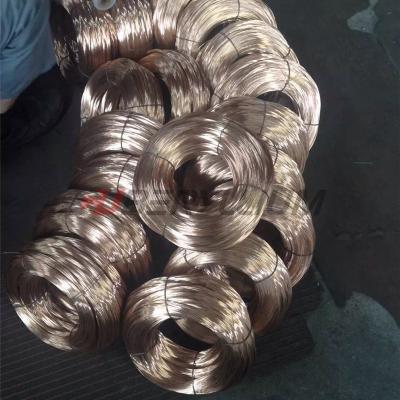 China Alloy 25 Beryllium Copper C17200 Tf00 Th04 Round Square Tempered Spring Wire for sale