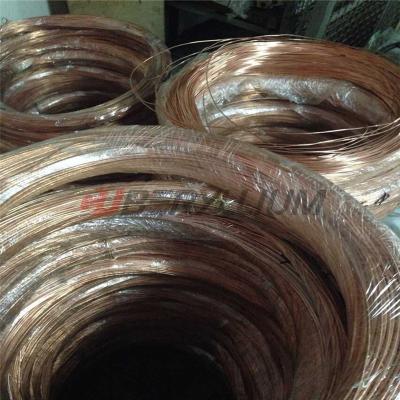 China CuBe2 Beryllium Copper Wire ASTM B197 On Conventional Coiling Equipment for sale